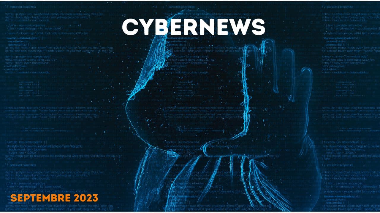 newsletter cybernews septembre 2023