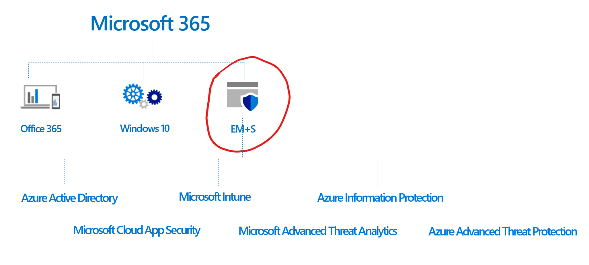 Fonctionnalités Microsoft EMS